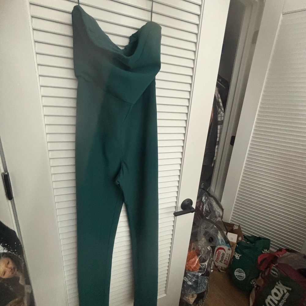 Abercrombie & Fitch Elegant Green Jumpsuit